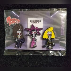 RARE American Dad Limited Edition Christian Cowan Roger Pin Set NWT